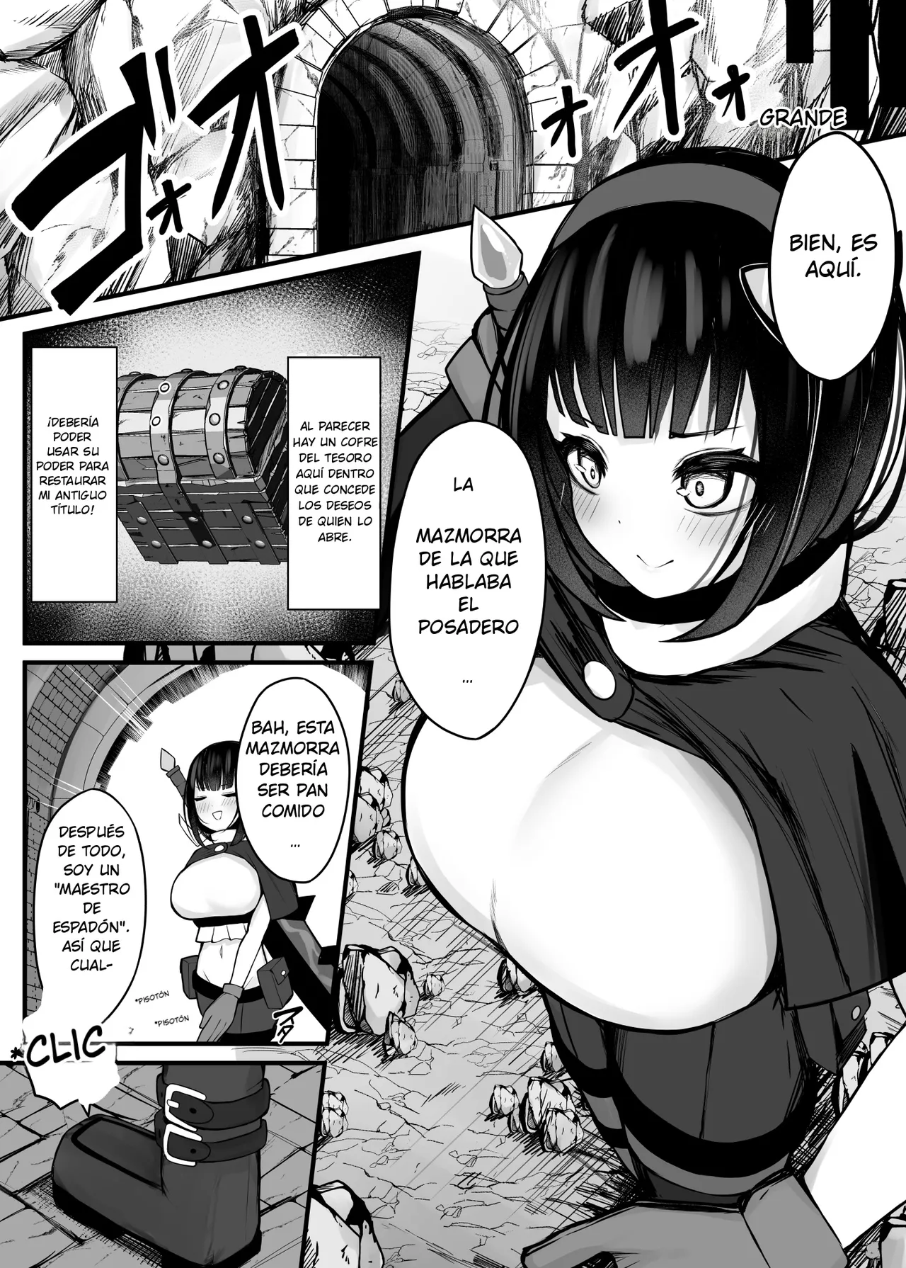 Moto Daiken Master no Boukensha-chan ga Shokushu no Hisomu Dungeon ni Chousen Suru Hanashi + Omake Illustrations page 7 full
