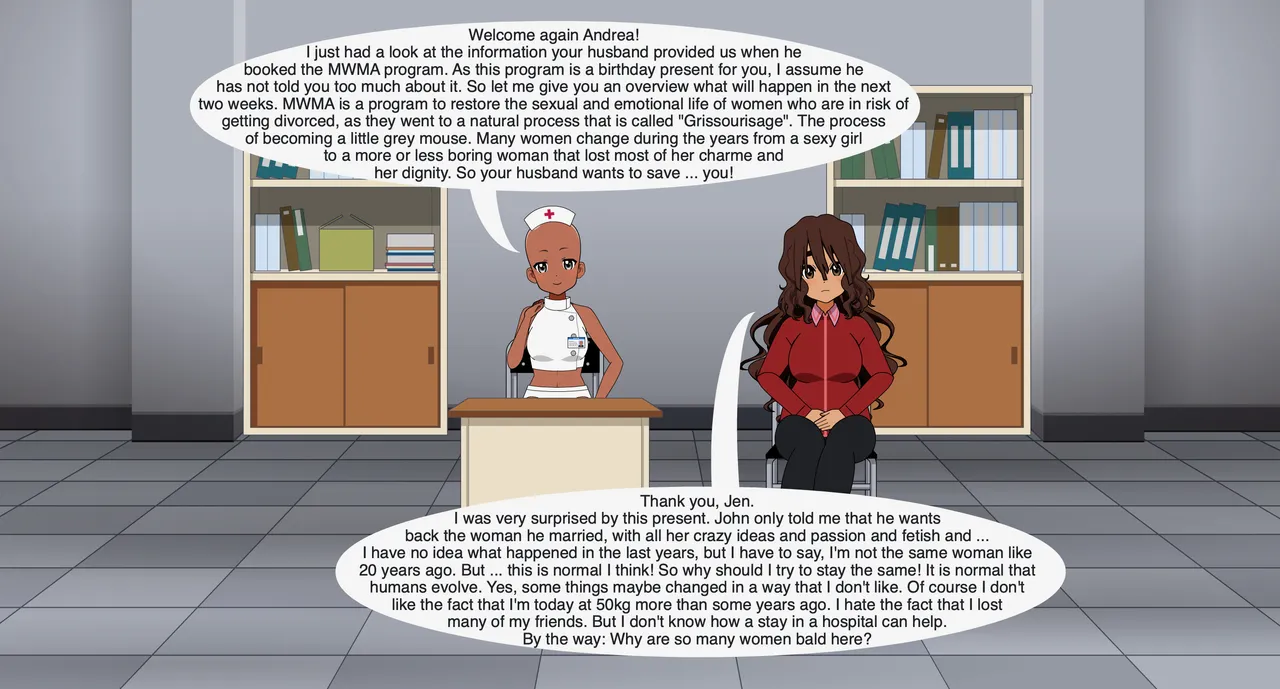 All Bald Hospital - 4 - Make My Wife a MILF again page 3 full