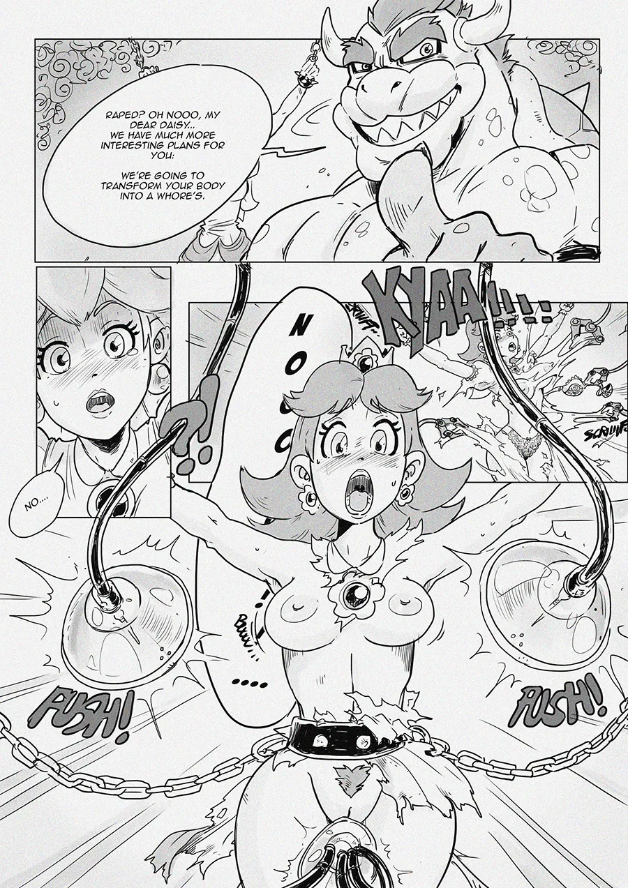 "PEACH FATE"  page01 - 11 by Futanarix page 7 full