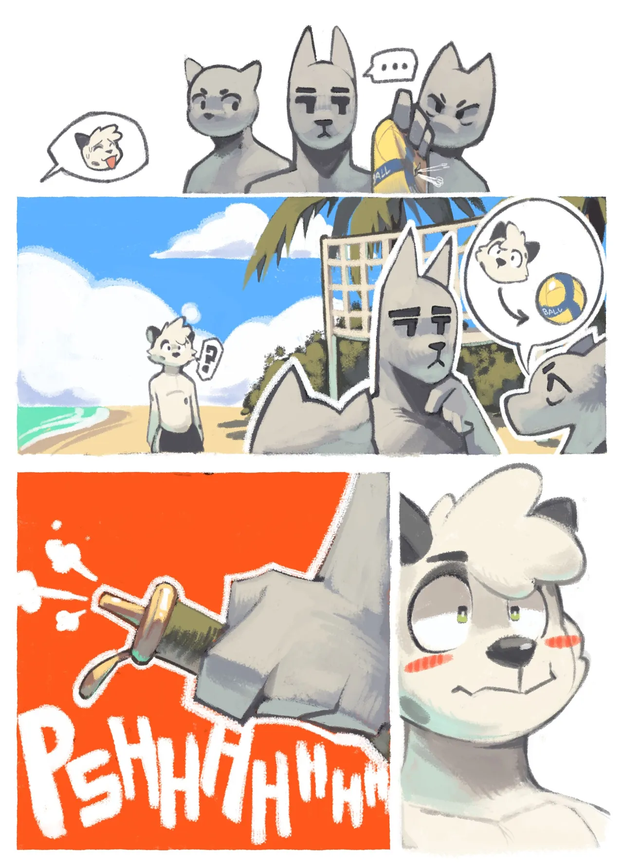 Beachballed by BlimpDog page 2 full