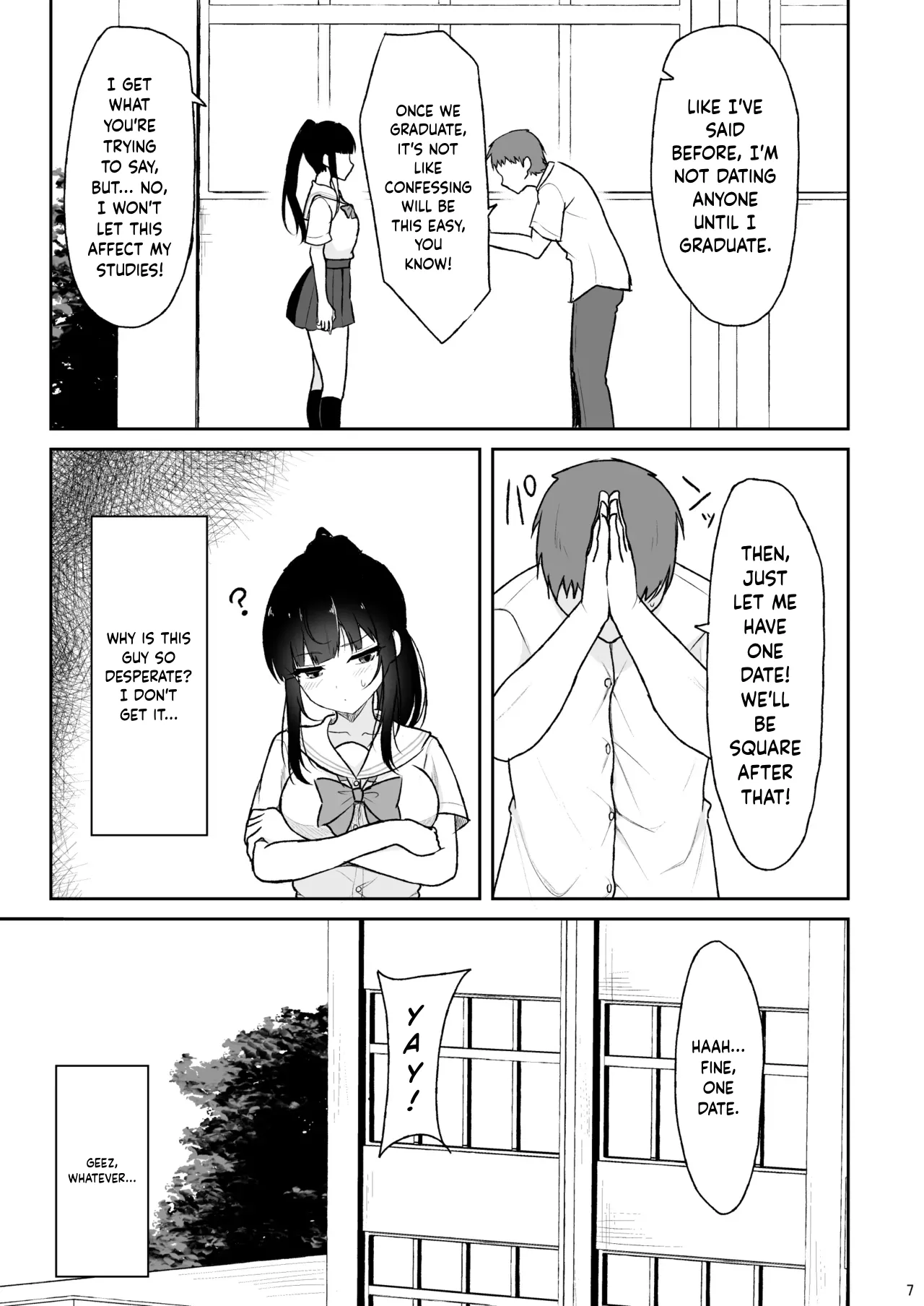 Majime na Doukyuusei ga Love Love Namahame Sex o suru made page 6 full