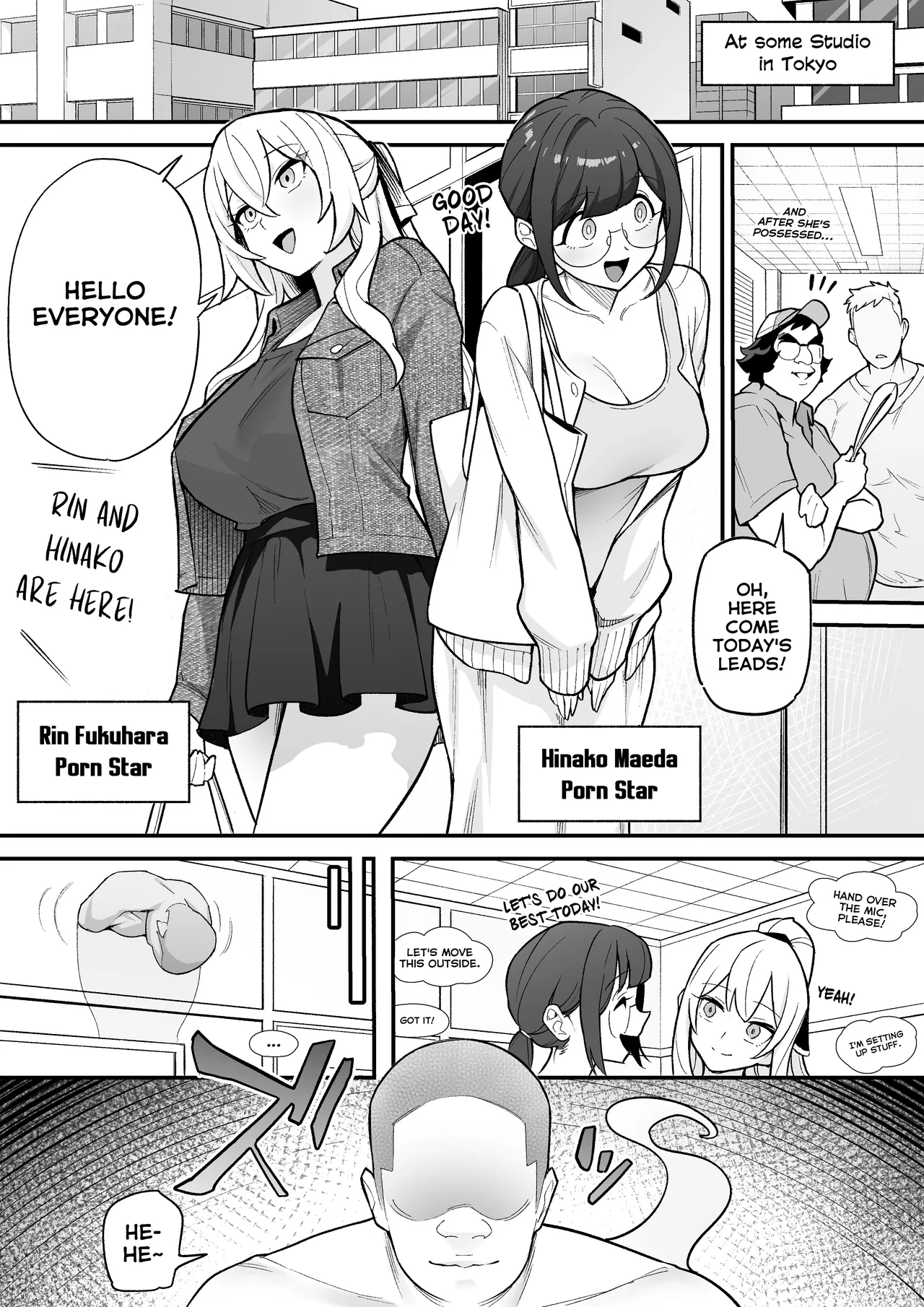 Hyoui AV AV Joyuu no Karada wo Sukihoudai Suru Hanashi | Possession Porn ~A Story About Using Porn Actresses' Bodies as You Please~ page 2 full