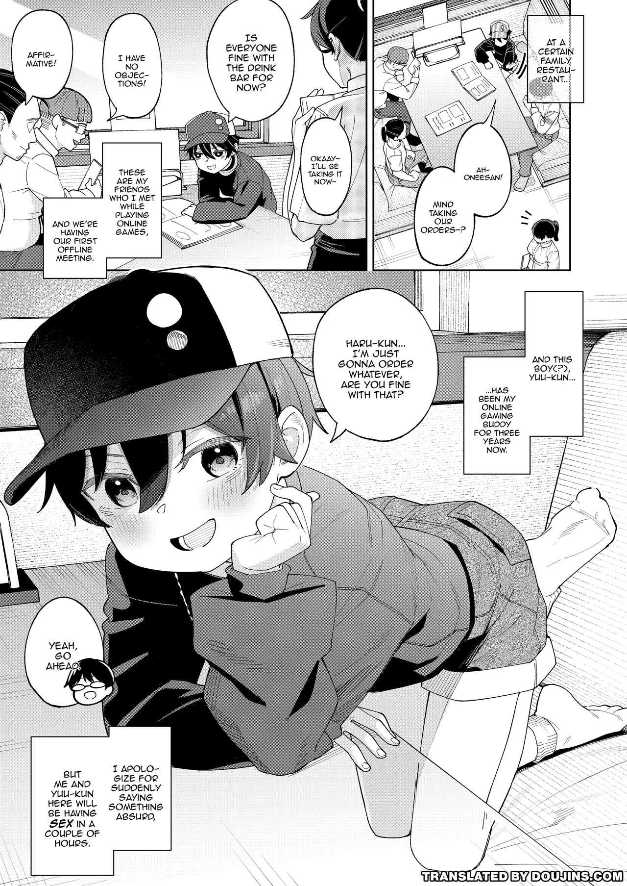 Otoko dato Omotteita Netoge no Aibou ga Jitsu wa Onnanoko datta tte Hanashi / Story About How My Online Gamer Friend Whom I Thought Was A Guy And Turned Out To Be A Girl page 2 full