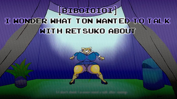 I wonder what Ton wanted to talk with Retsuko about cover