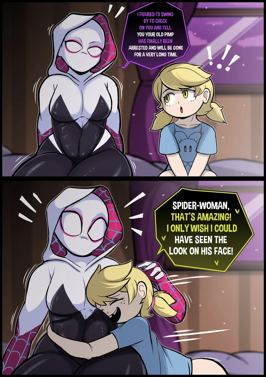 Spider Gwen Night 3 page 2 full