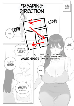 Comic about giving proper discipline to the downstairs neighbor lady...