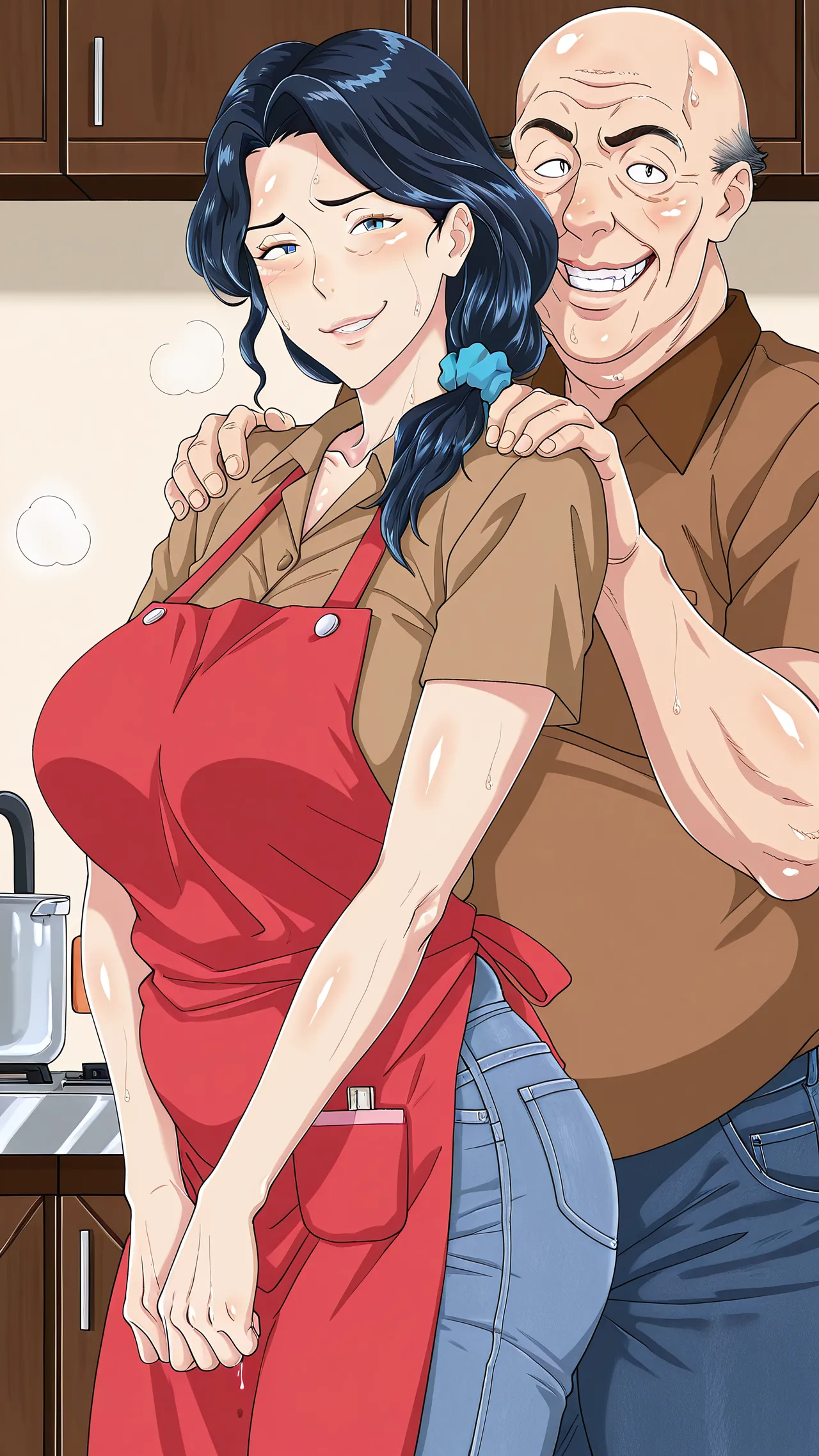 Saeki Yoshie Milf From Mom Appetit For Foreigner's Big Cock Part-1 page 10 full