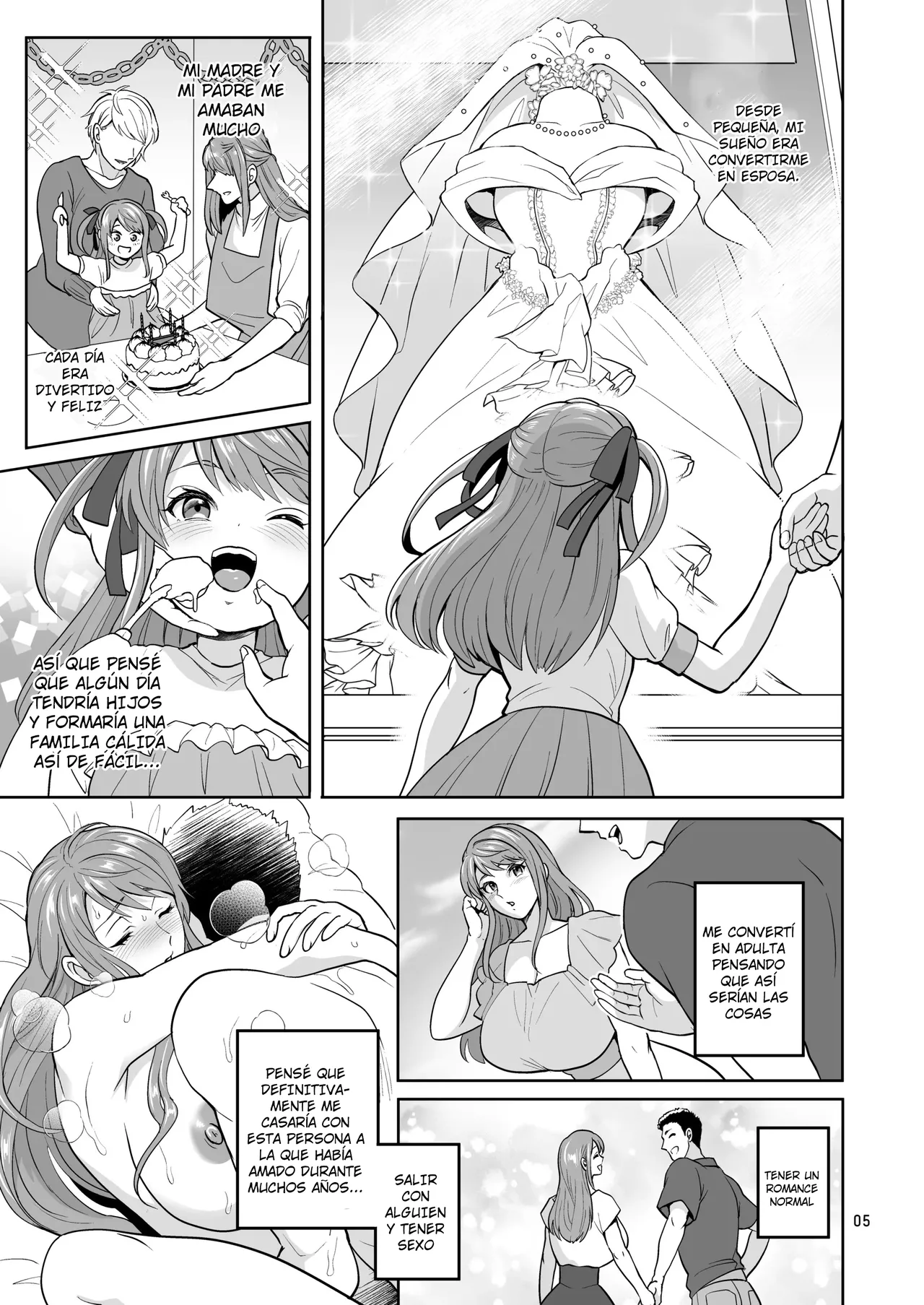 Futanaridesukedo Ketu Kon Shite mo Yoidesu ka⁈｜¡¿Está Bien Casarnos Aunque Sea una Futanari?! page 5 full