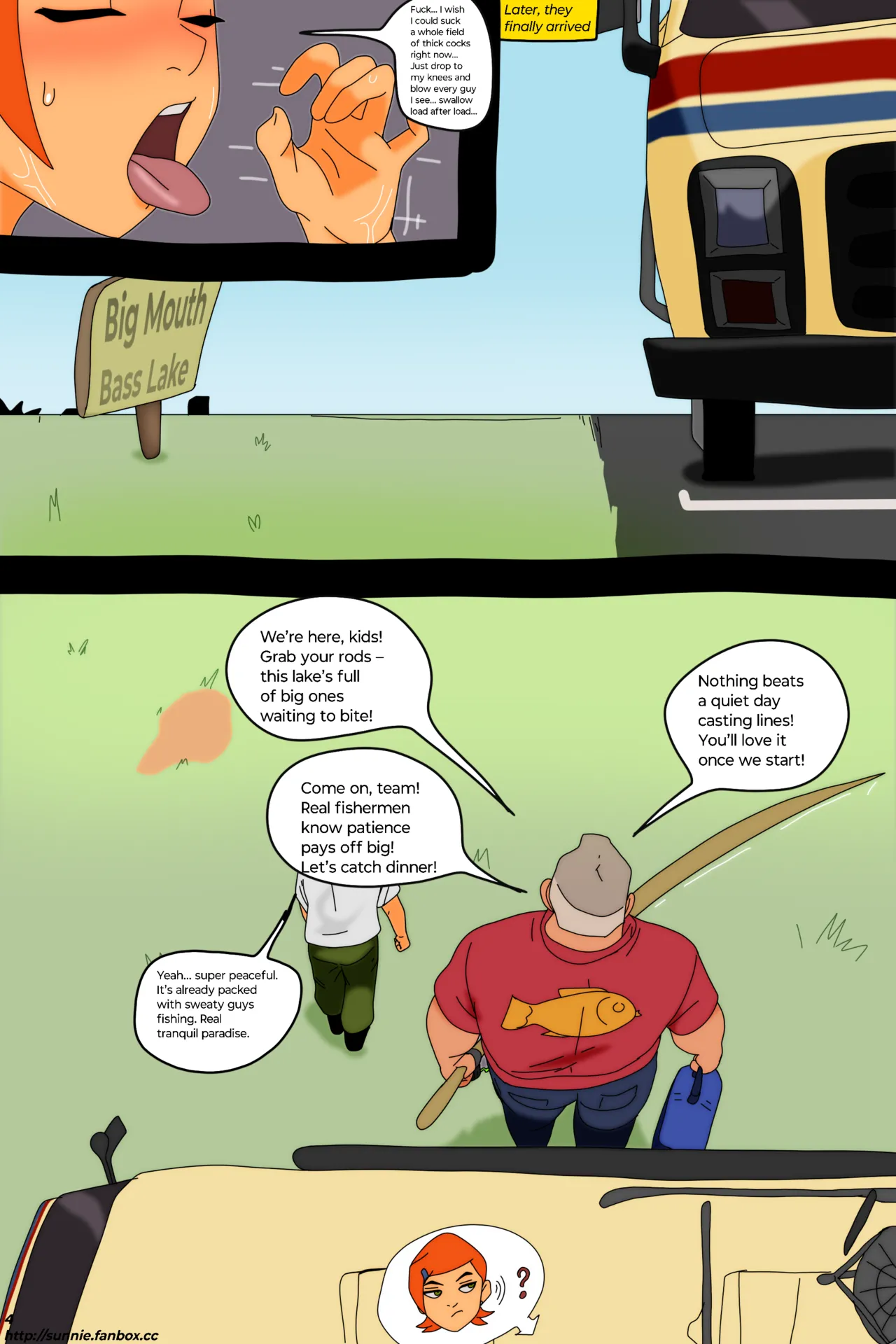 Gwen Caught By The Mouth page 5 full