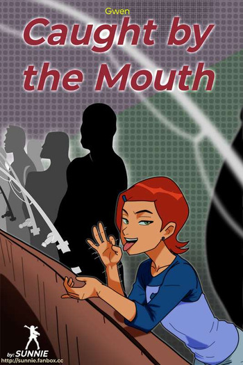 Gwen Caught By The Mouth cover