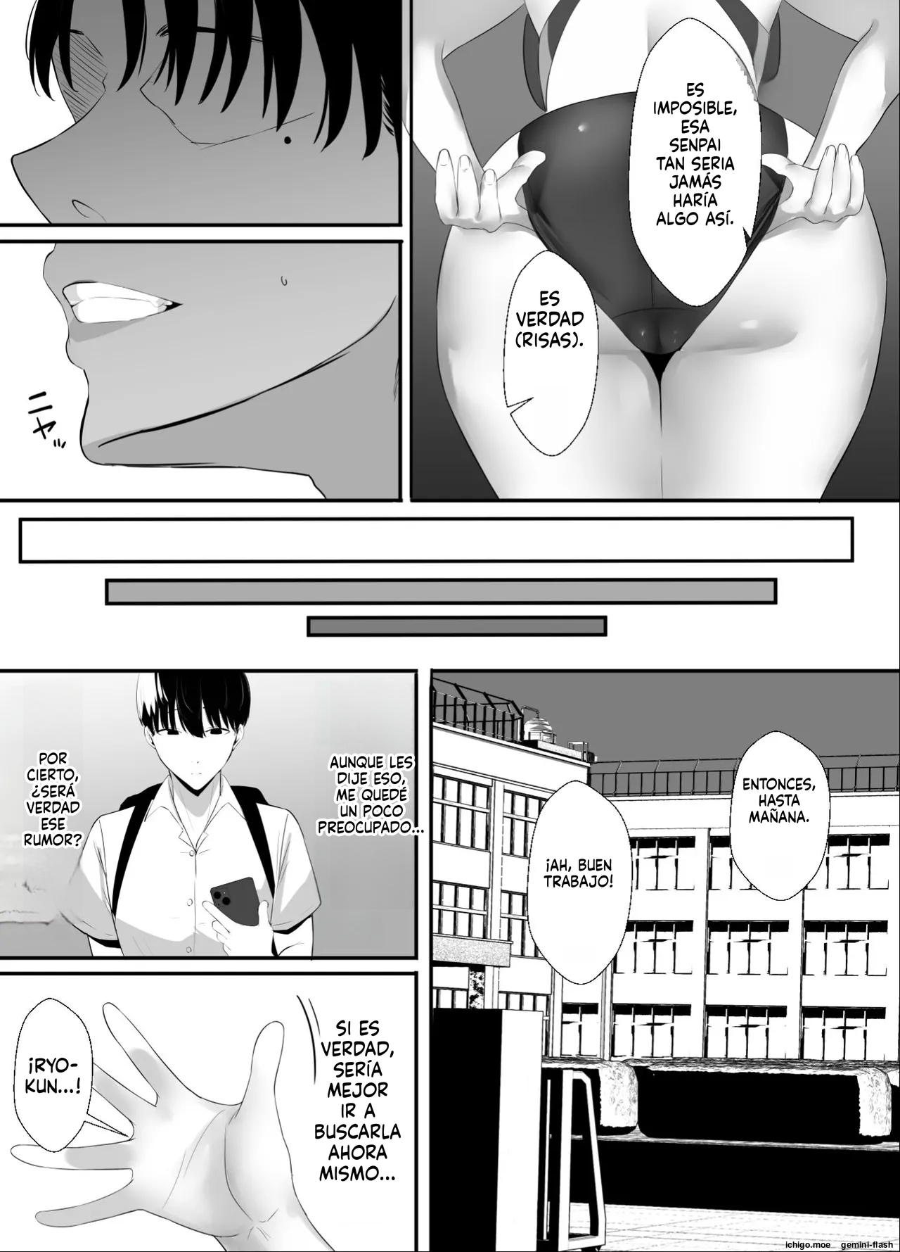Seishokei Toshiue Kanojo Motokare ni Netorareru page 8 full
