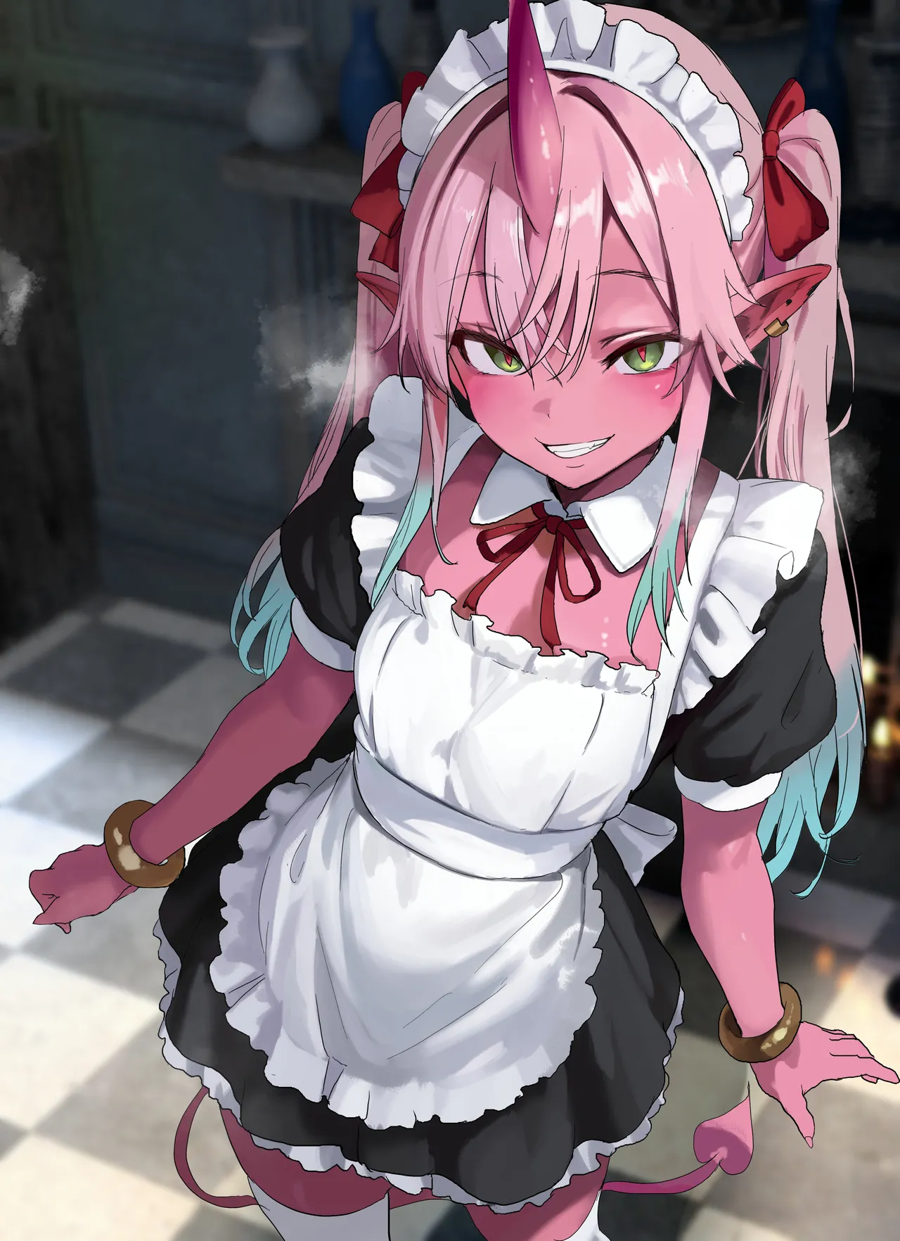 ももまん悪魔メイドのももきちゃんのおまんこでいっぱい気持ちよくなっち page 2 full