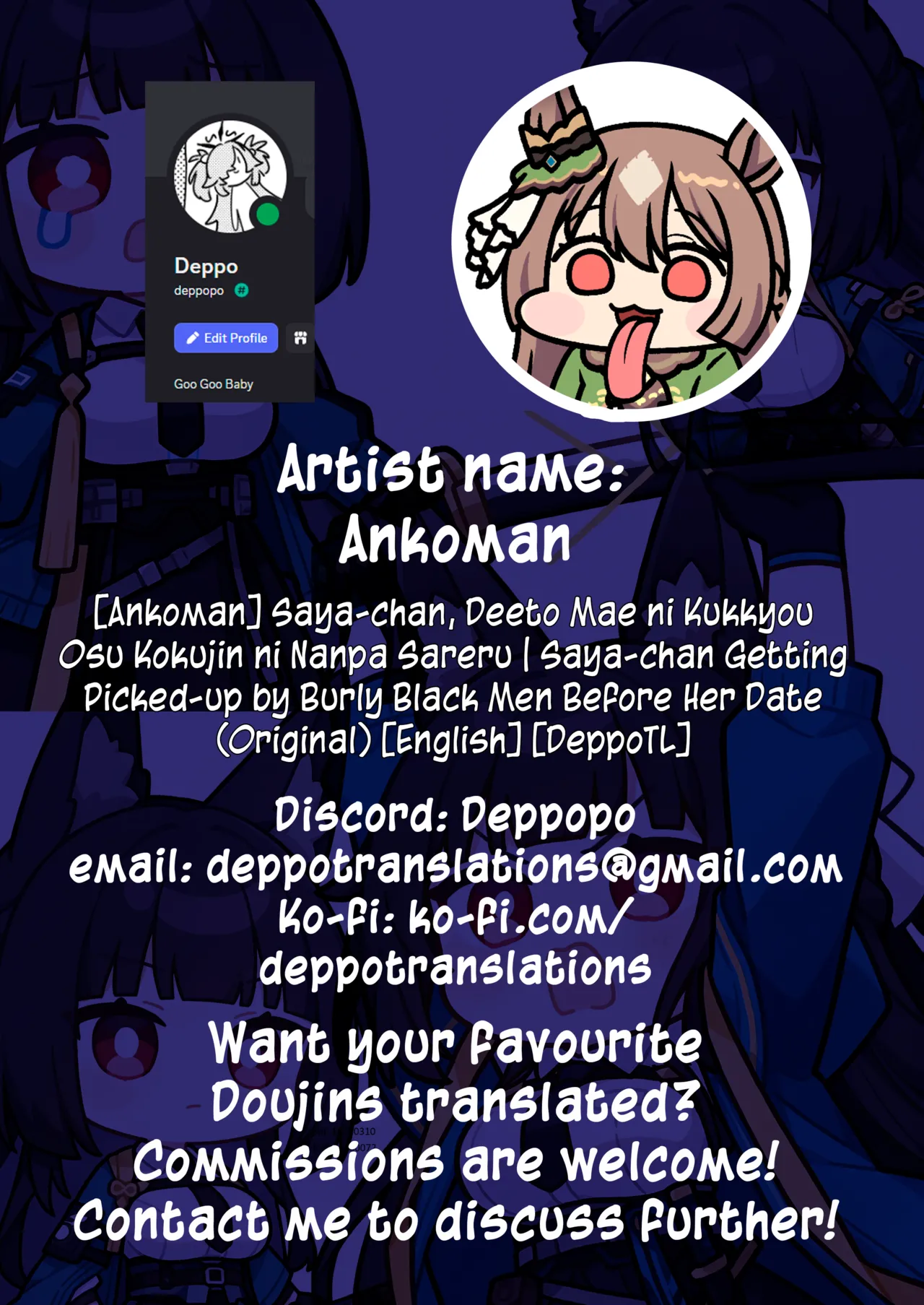 Saya-chan, Deeto Mae ni Kukkyou Osu Kokujin ni Nanpa Sareru | Saya-chan Getting Picked-up by Burly Black Men Before Her Date page 3 full