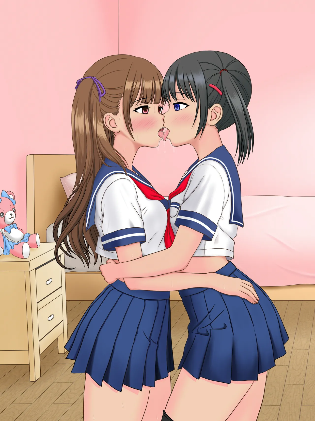Moshimo Ore no Imouto ga Hentai Les Sca Play ni Hamattara!! page 10 full