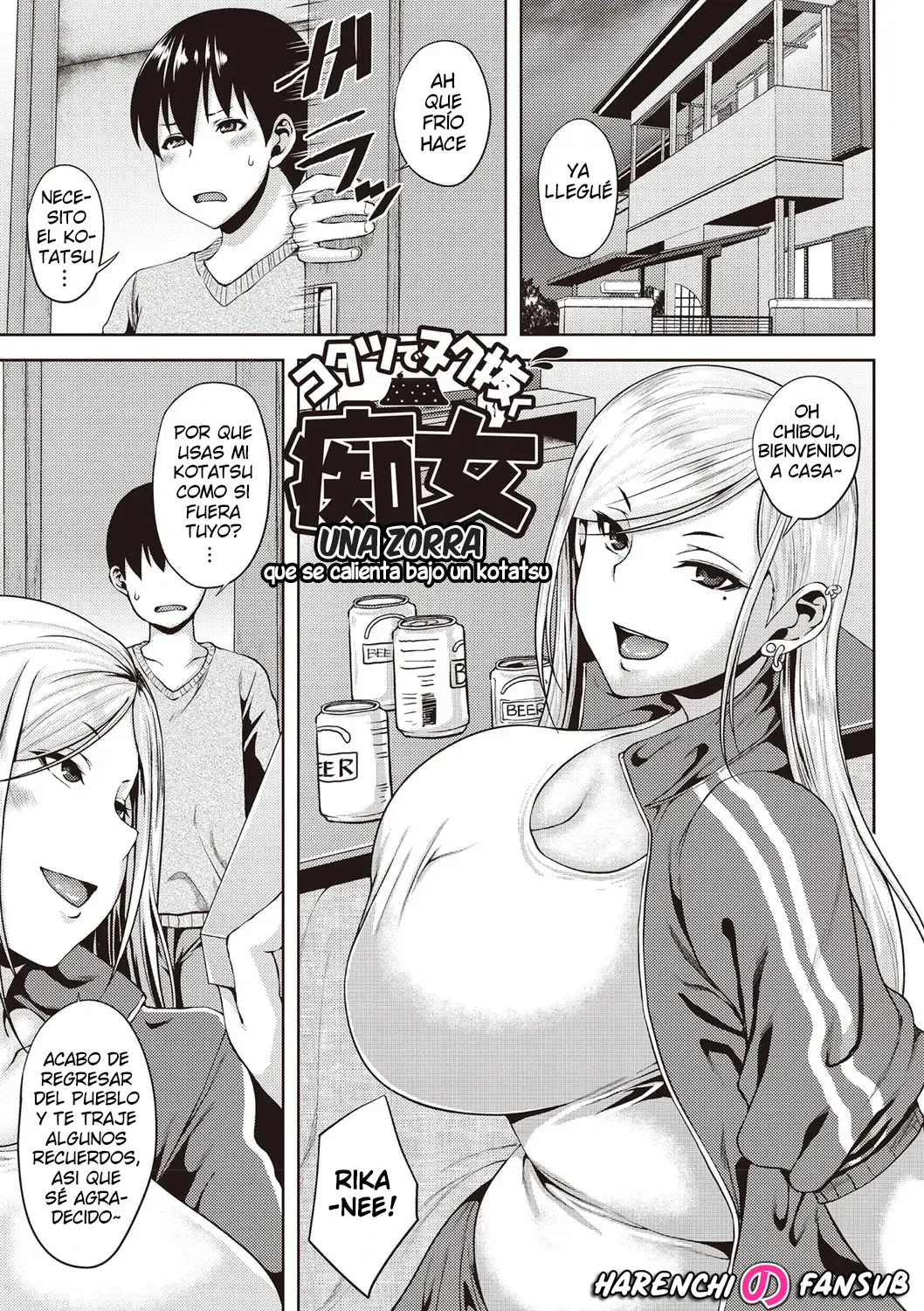 Kotatsu de Nuku Nuku Chijo | Una Zorra que se calienta bajo un Kotatsu page 1 full