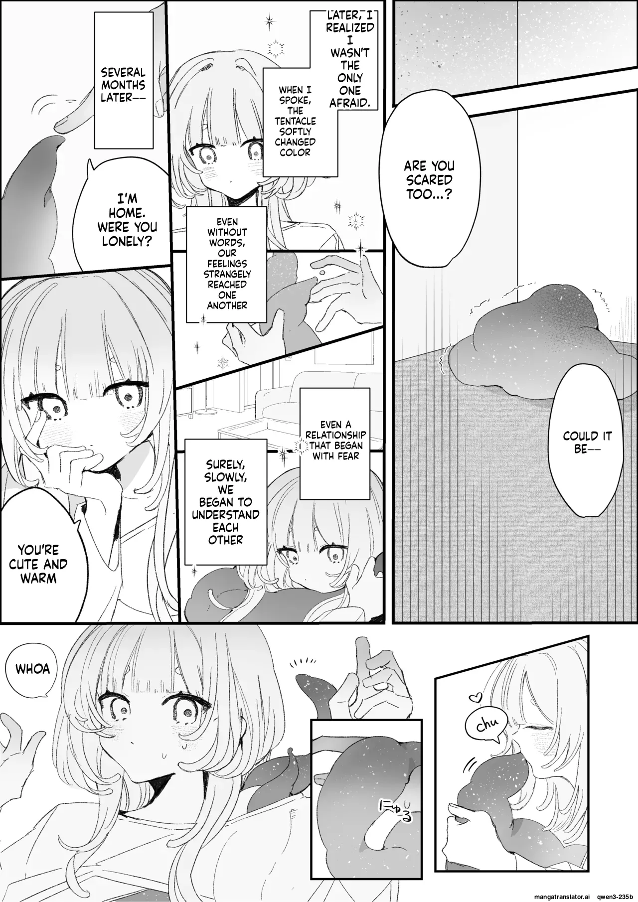夜更かし触手えっち –猫っ毛学生が触手とあまあまえっちをするお話− page 5 full