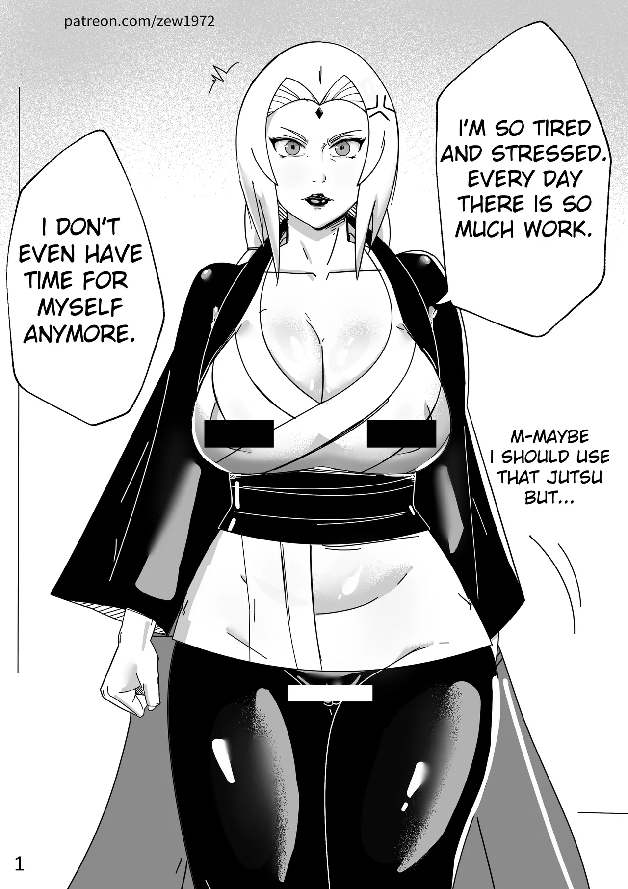 Tsunade - Forbidden Jutsu - Naruto page 1 full