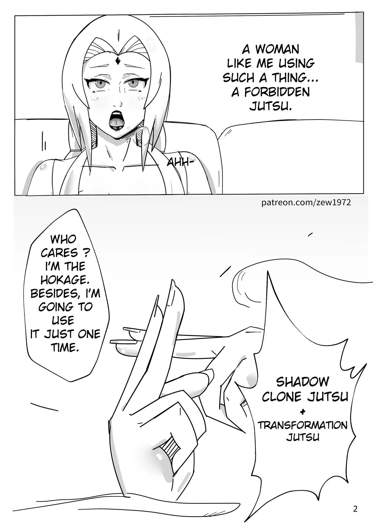Tsunade - Forbidden Jutsu - Naruto page 2 full