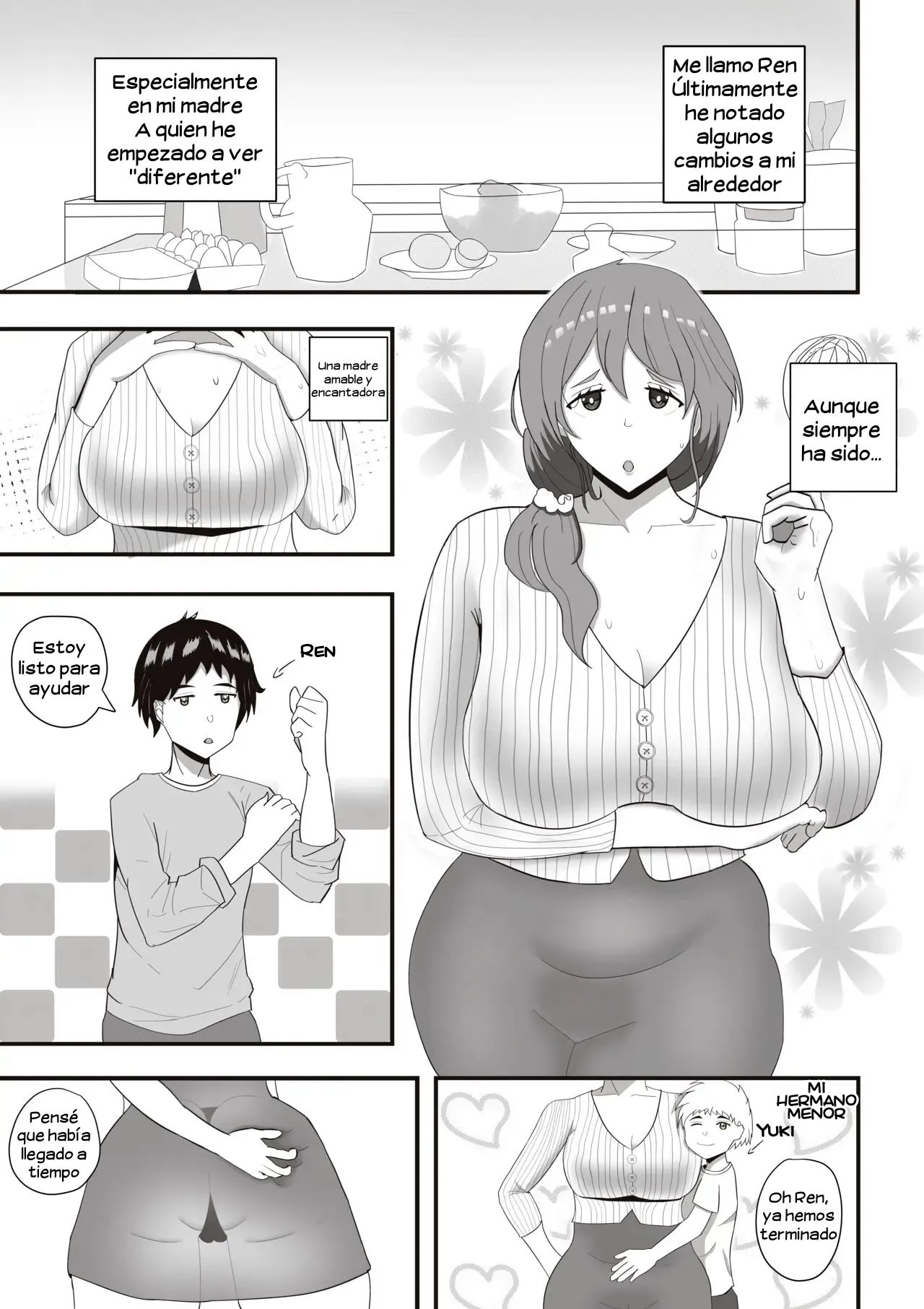 Mi Mamá y Mi Hermano page 1 full