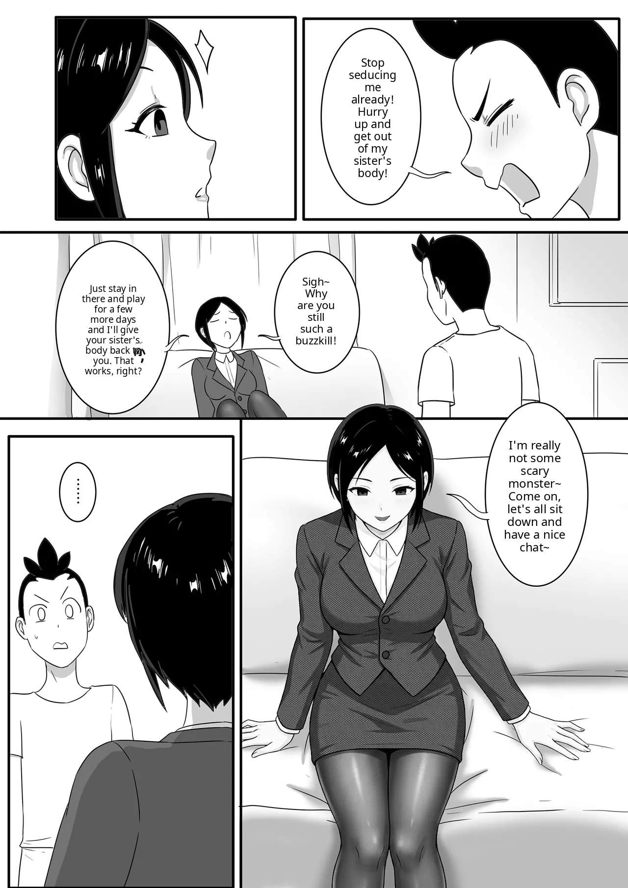 Tsukioi's younger brother, continued 2 page 10 full