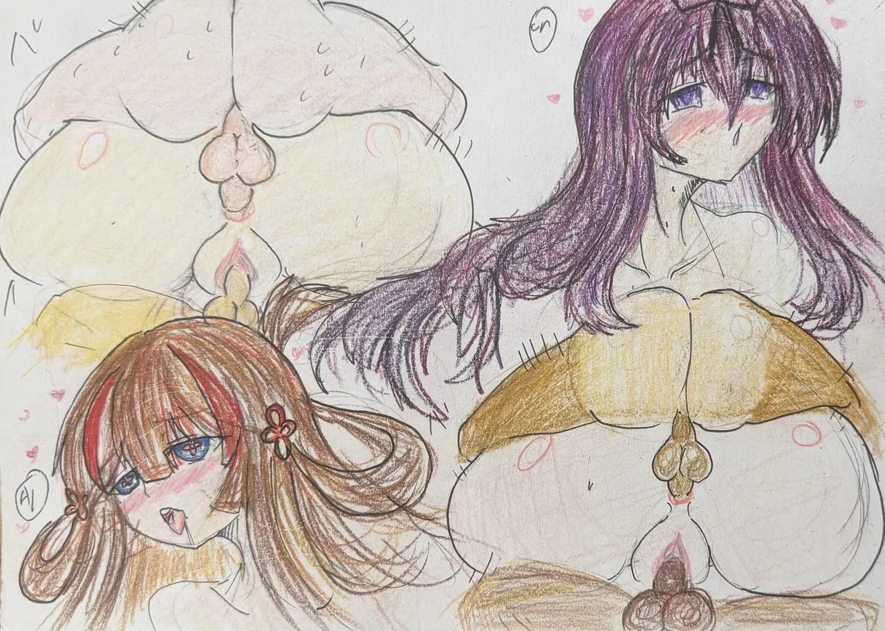 Senran Kagura Fan arts page 1 full