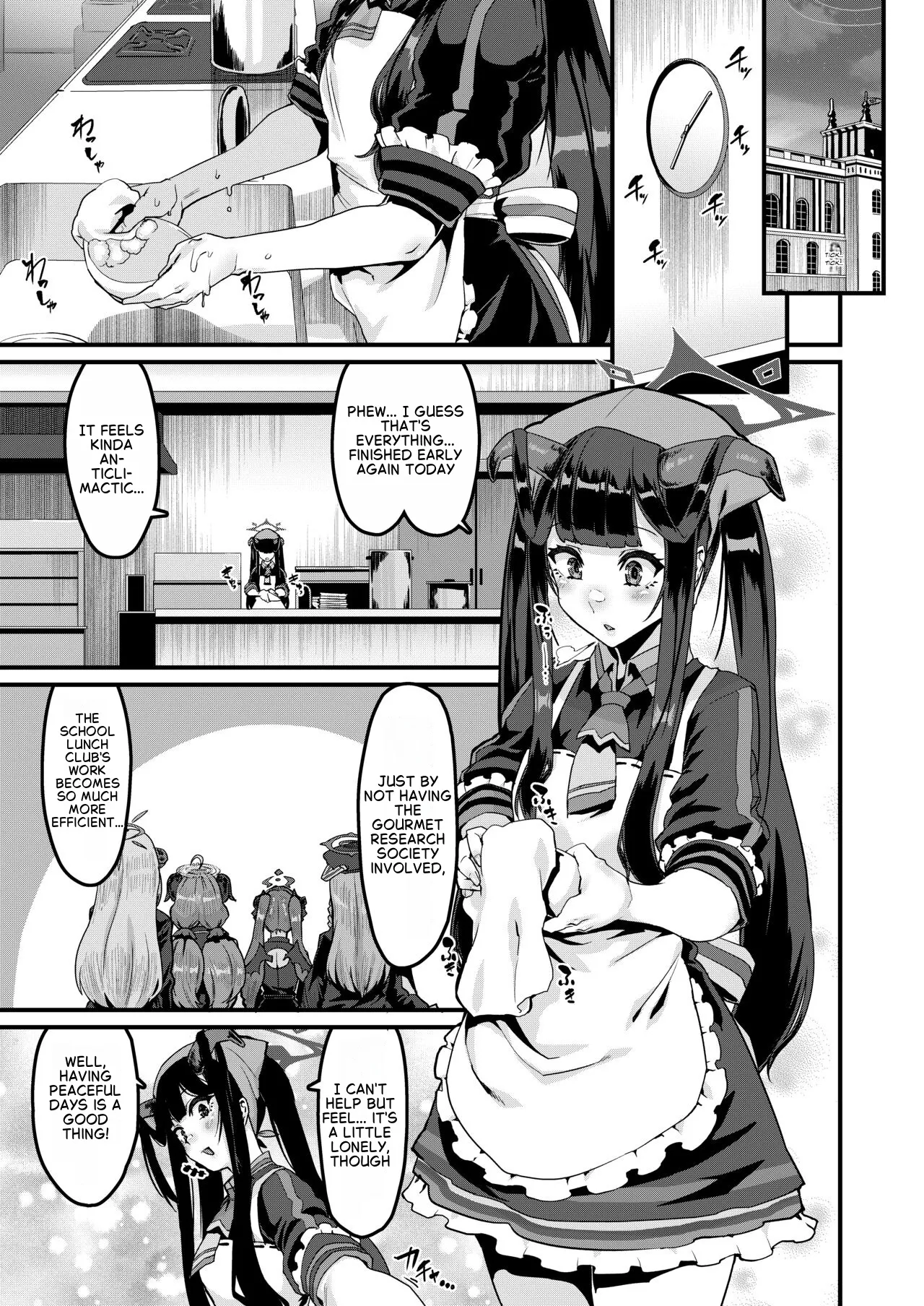 Fuuka's Misfortune and the Meal page 2 full