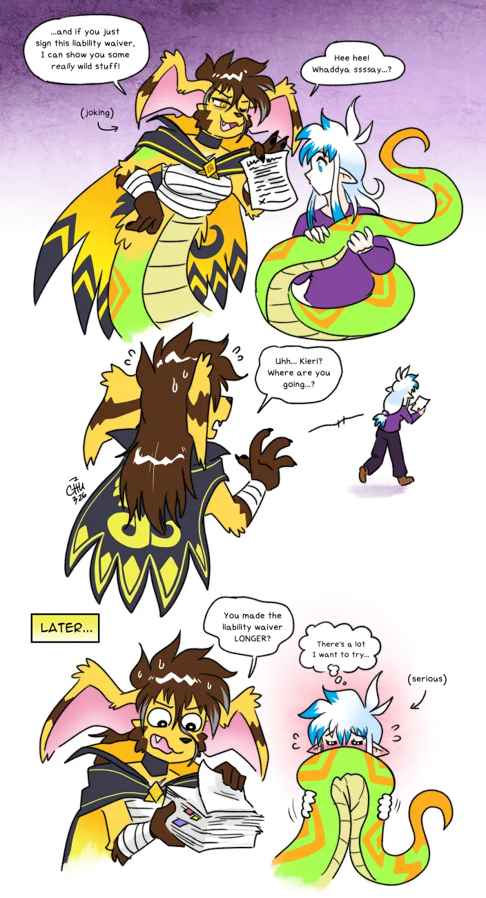 "Spicy" Slightly Damned page 8 full