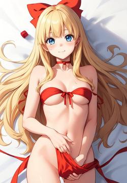 Sailor Venus Ribbon Tease