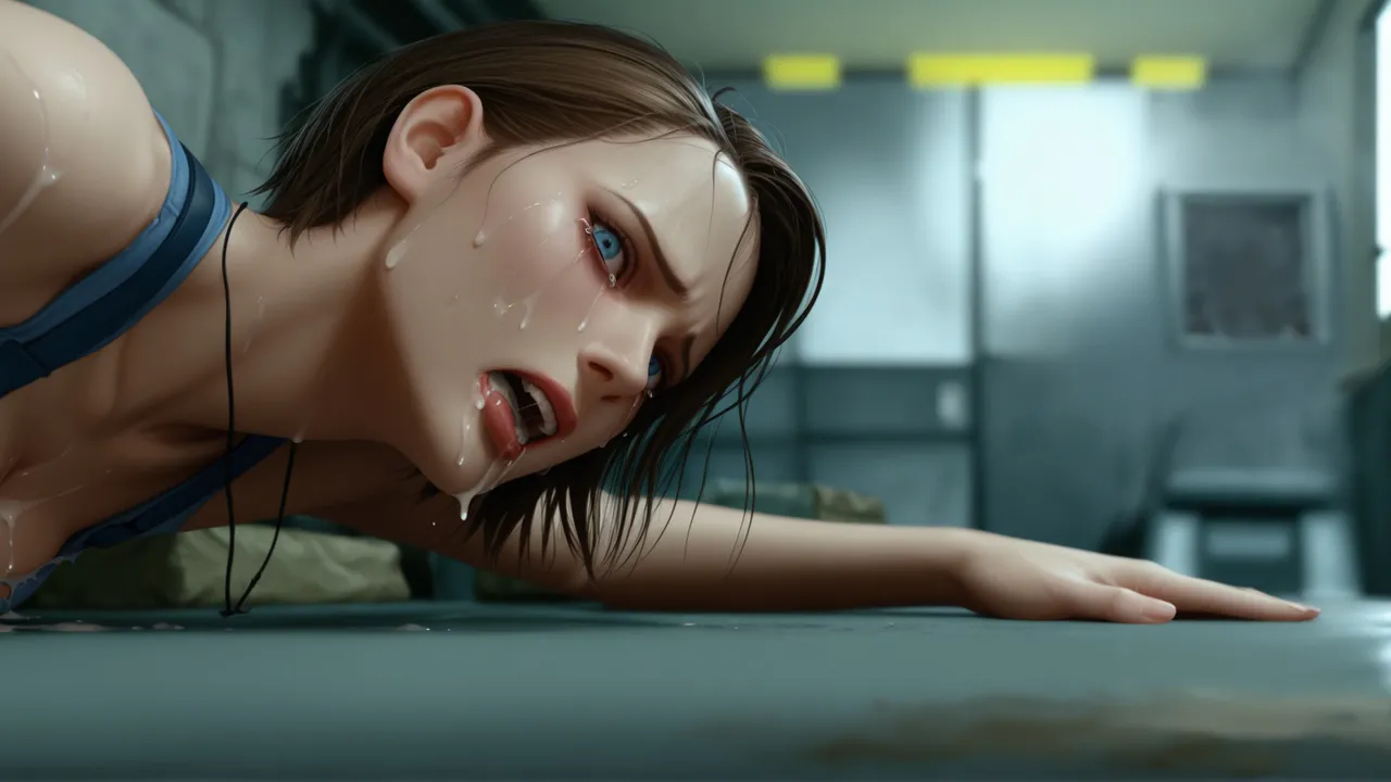 Jill Valentine violated inside police station page 10 full