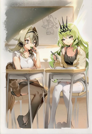 学霸的课后时间～The after-class time of a top student~（Vill-v）（Mobius）（维尔薇）（梅比乌斯） cover