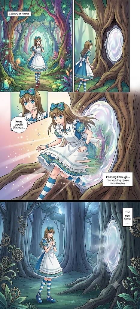 dollhouse kuni no alice AI GENERATED page 1 full