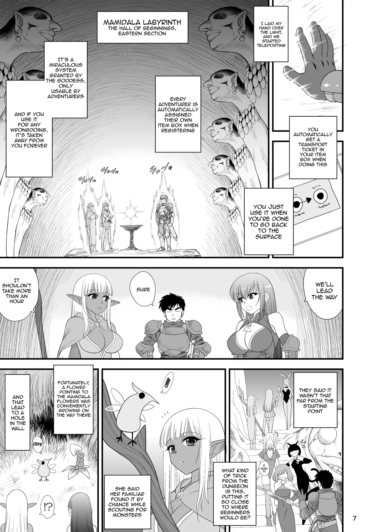 Mami no Meikyuu 2 Leskko Boukensha Hen | Mami's Dungeon 2 - Lesbian Adventurer Edition page 6 full