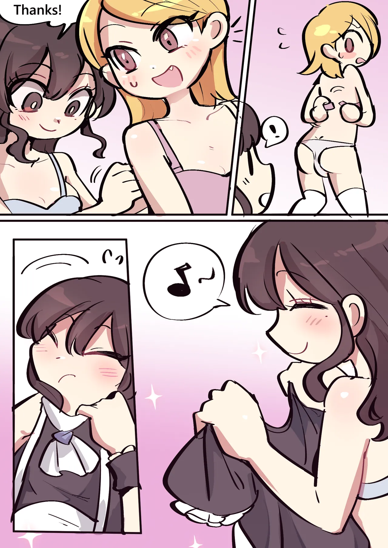 Maid café page 3 full