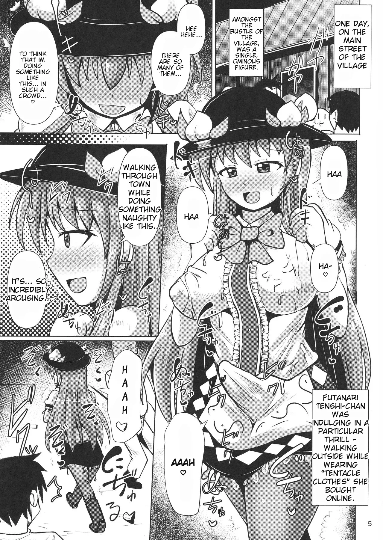 Futanari Tenshi Story 3 page 5 full