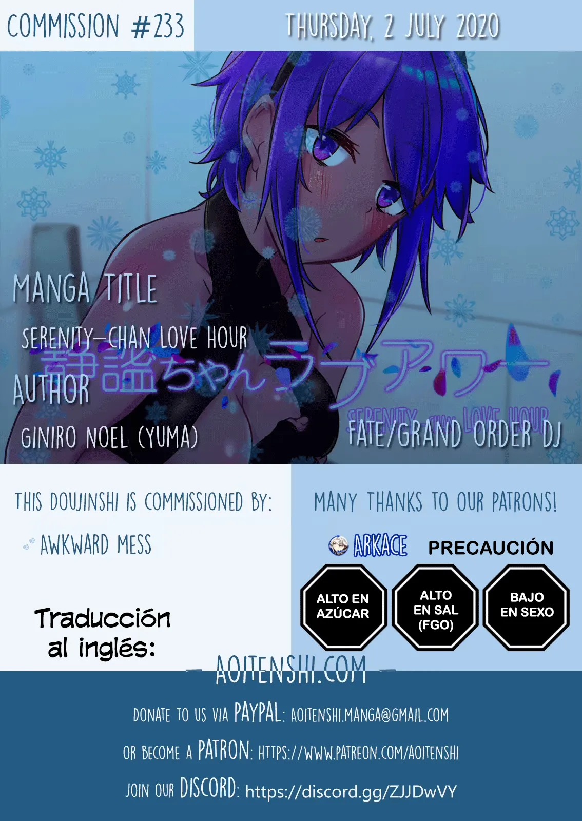 Seihitsu-chan Love Hour | Serenity-chan Love Hour page 2 full