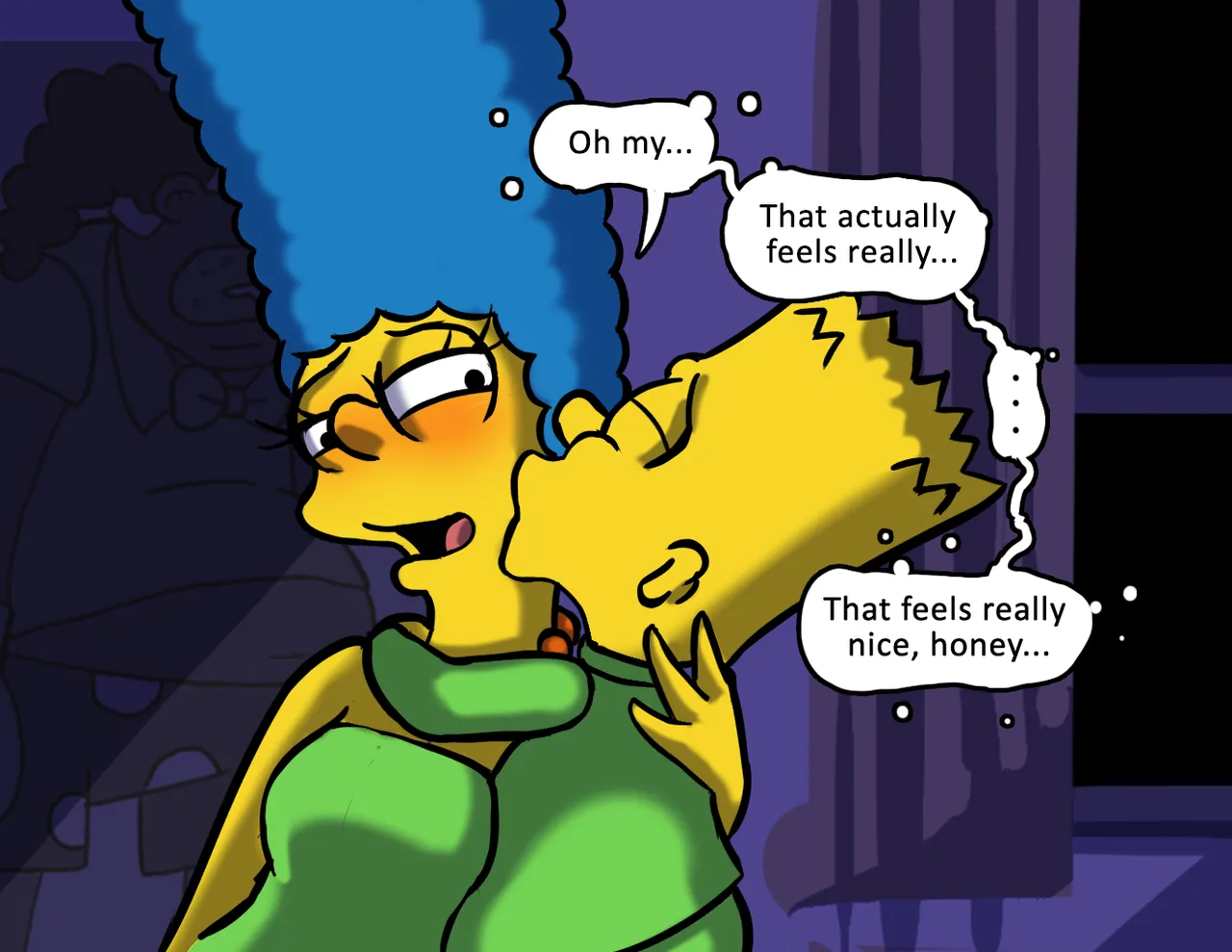 The Simpsons - Marge/Bart Comic page 2 full