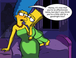 The Simpsons - Marge/Bart Comic