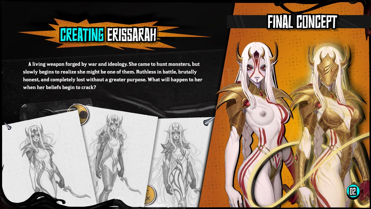 FUTA FUCKS FEMBOYS : Character Artbook - Erissarah page 4 full