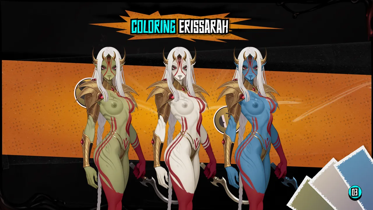FUTA FUCKS FEMBOYS : Character Artbook - Erissarah page 5 full
