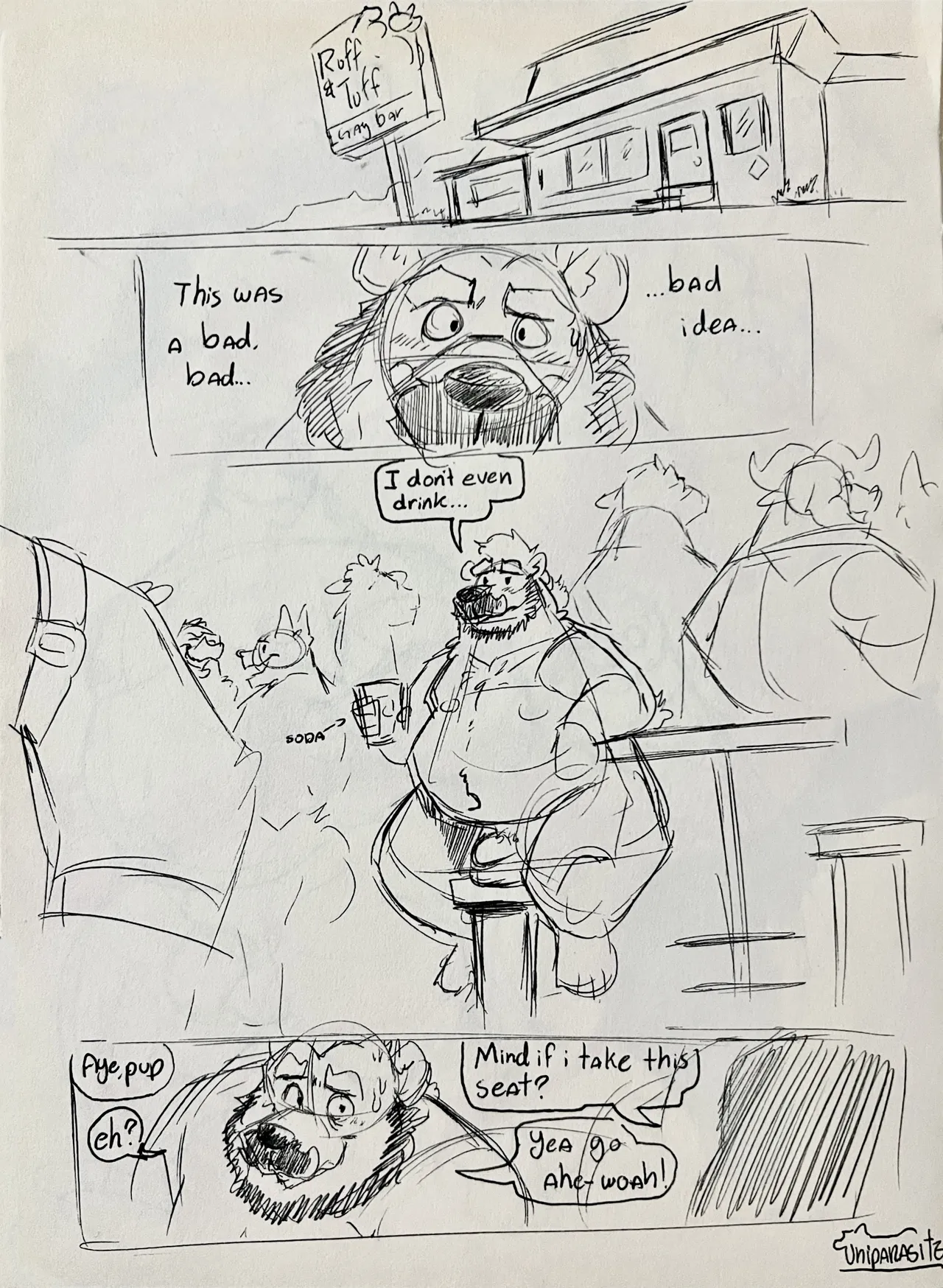 Fling Goes To A Bar page 1 full