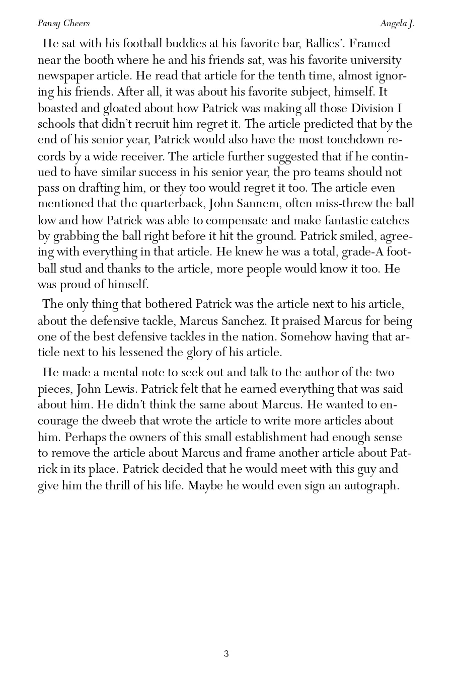 revenge of the cheerleaders Angela J. page 5 full