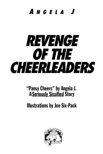 revenge of the cheerleaders Angela J. cover