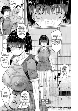 Kaede-chan Seeking shelter from the rain