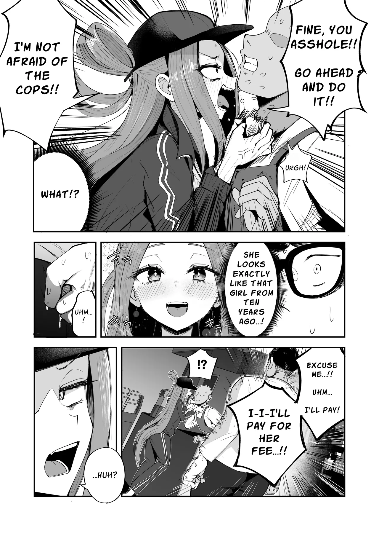 Futanari NeCafe Nanmin Amagasu Mui-chan | Dickchick Net Cafe Refugee Mui Amakasu page 9 full