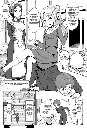 Poseyendo a una chica Tsundere cover