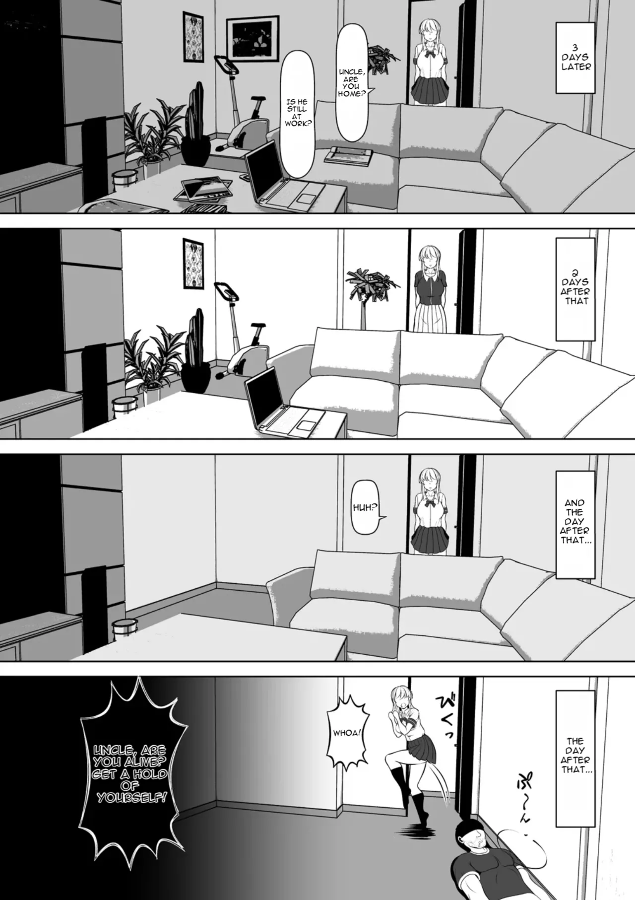 A Great Crime~Uncle's Behavior Changed After Throwing Away the Masturbation Sleeve page 7 full