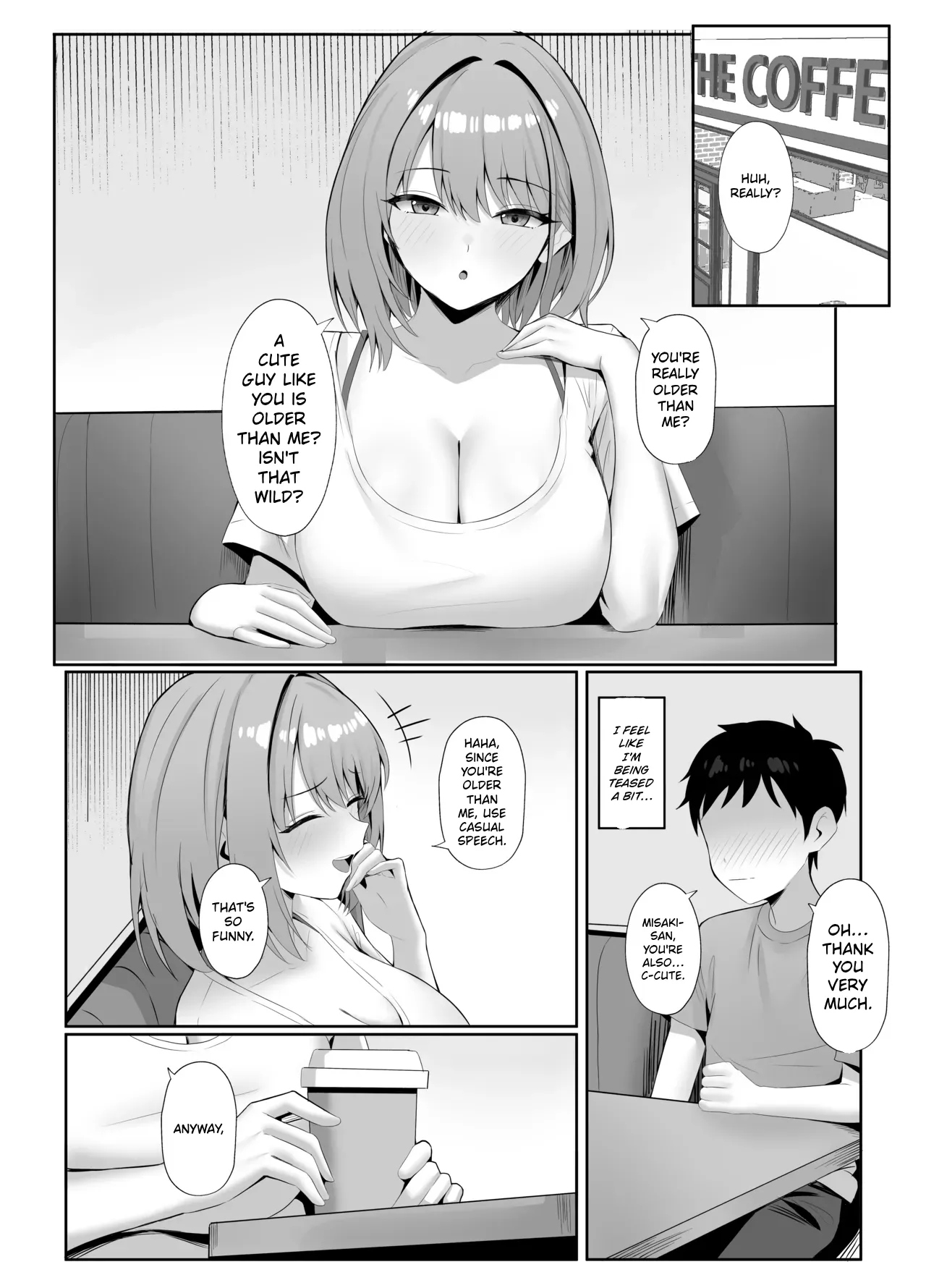 Toshishita no Kyonyuu SeFri ni Shiborareru page 3 full