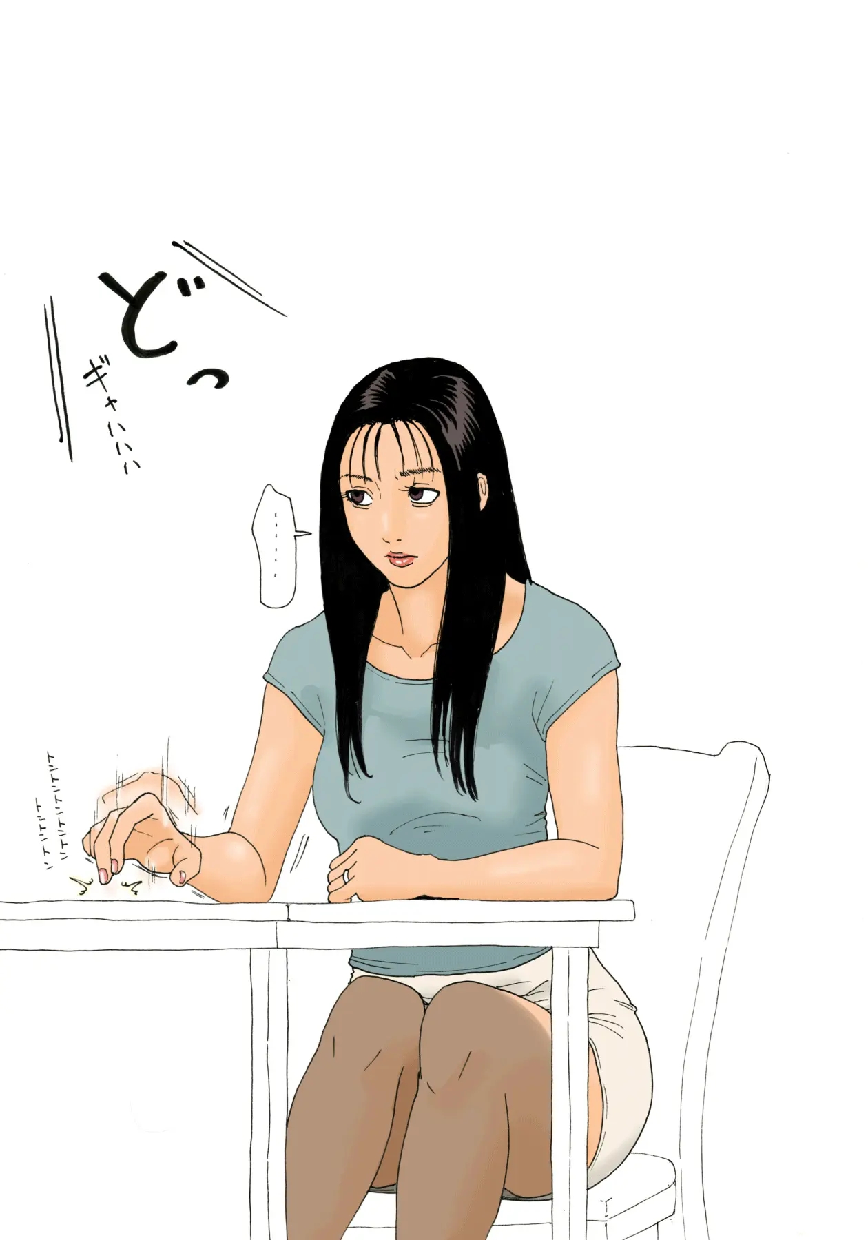 Musuko no Yuujin ni Mokugeki Sarete mo Haha no Koshi wa Tomaranai｜Incluso si el Amigo de su Hijo la Descubre, la Madre Sigue Cogiendo page 2 full