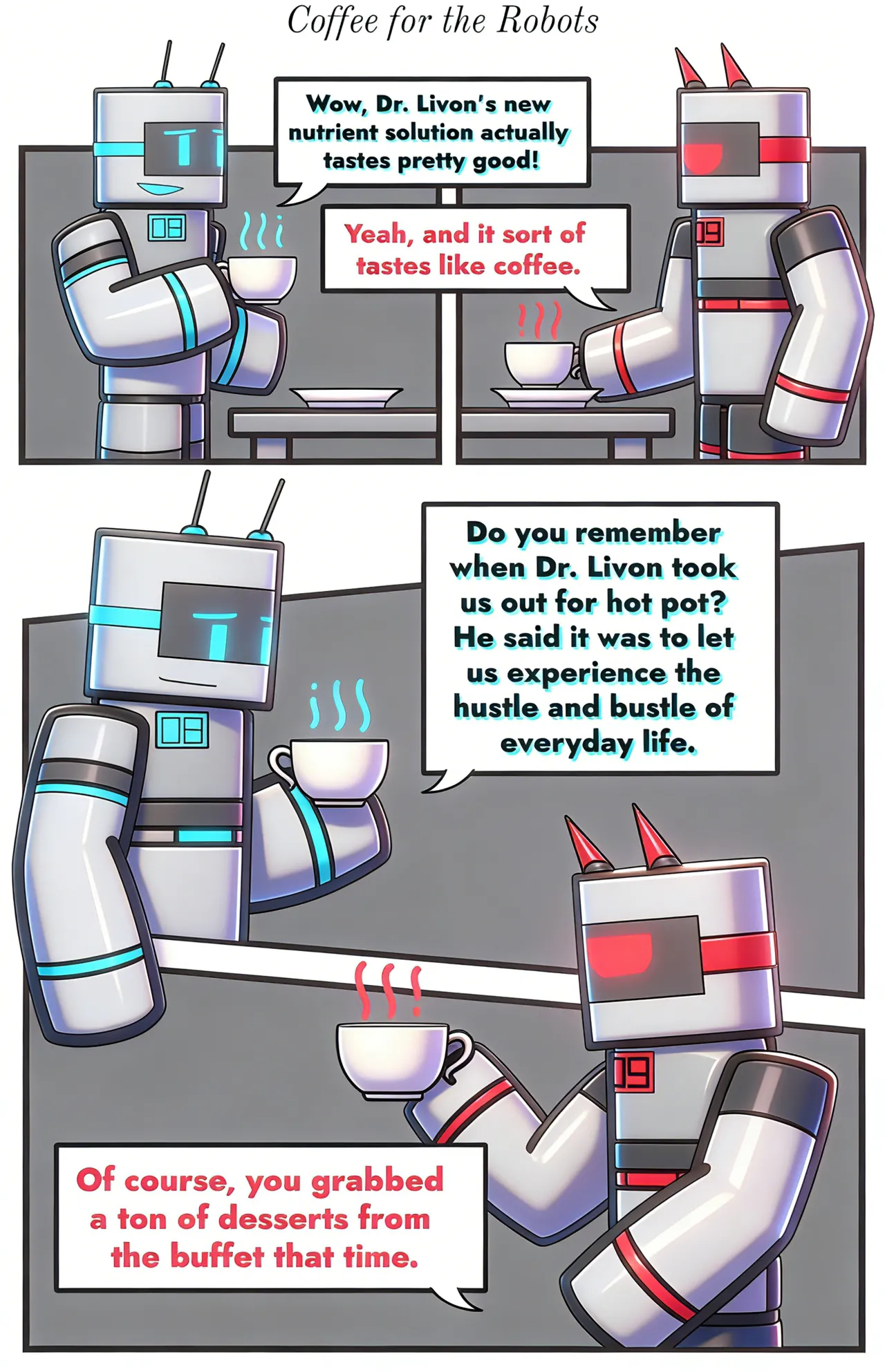 Coffee the for Robots page 1 full