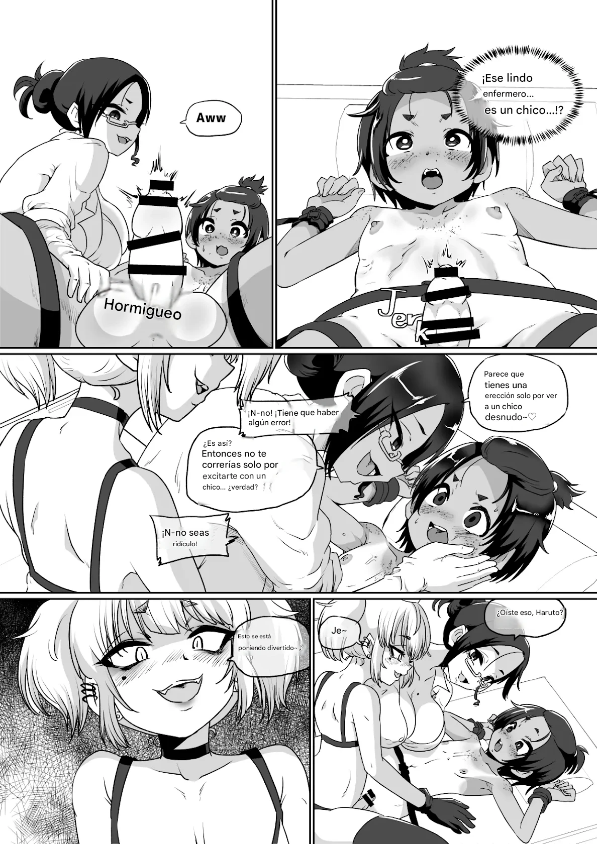 Femboy Cum Clinic Español page 8 full